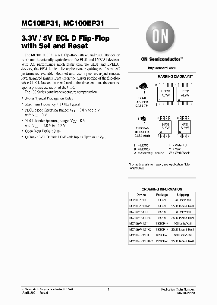 MC100EP31D_533566.PDF Datasheet
