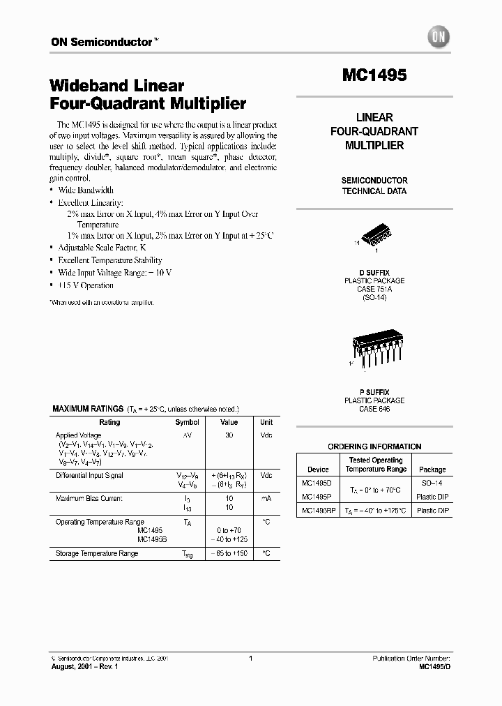 MC1495_495711.PDF Datasheet