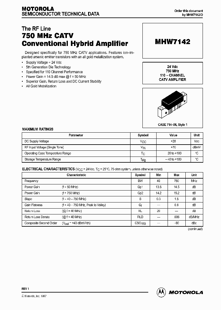 MHW7142_540521.PDF Datasheet