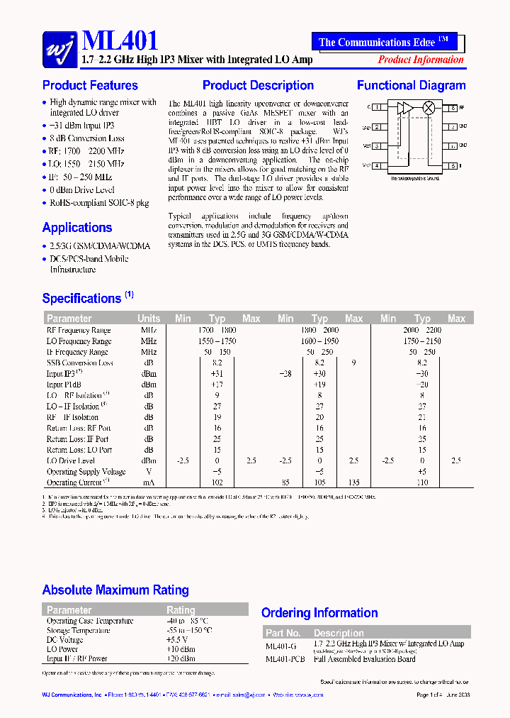ML401_487267.PDF Datasheet
