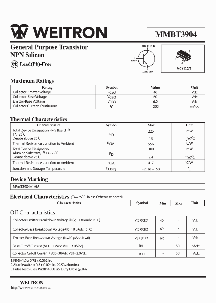 MMBT3904_505082.PDF Datasheet