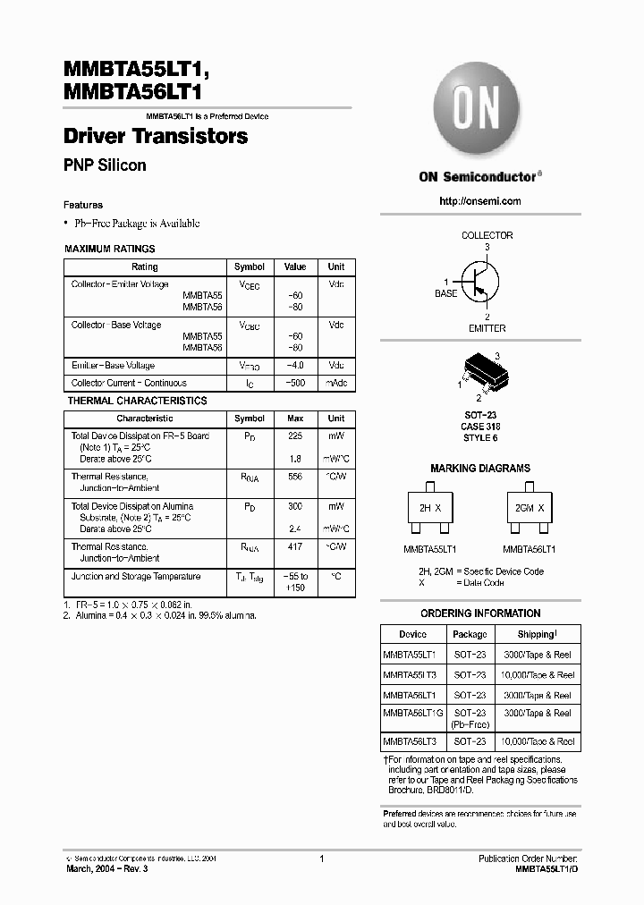 MMBTA55_556510.PDF Datasheet