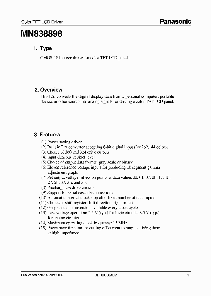 MN838898_544248.PDF Datasheet