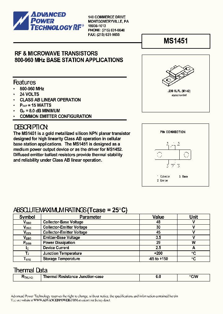 MS1451_528475.PDF Datasheet
