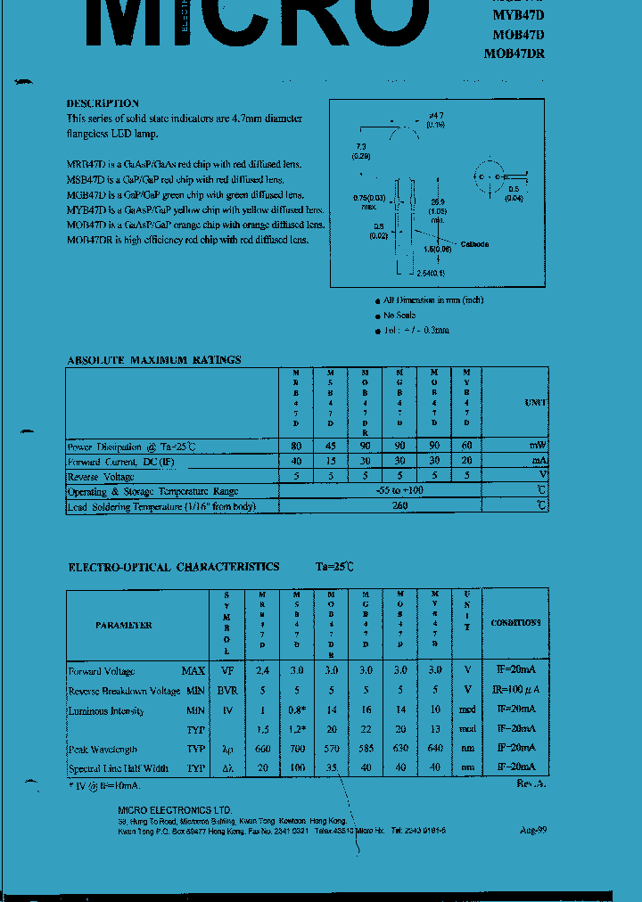 MSB47D_495701.PDF Datasheet