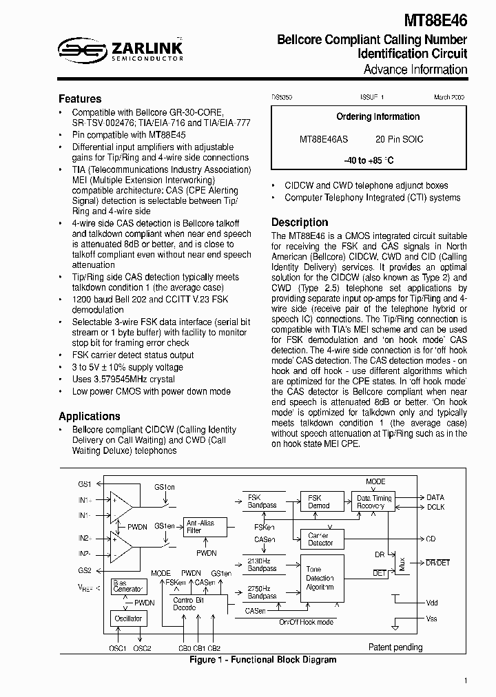 MT88E46_528722.PDF Datasheet