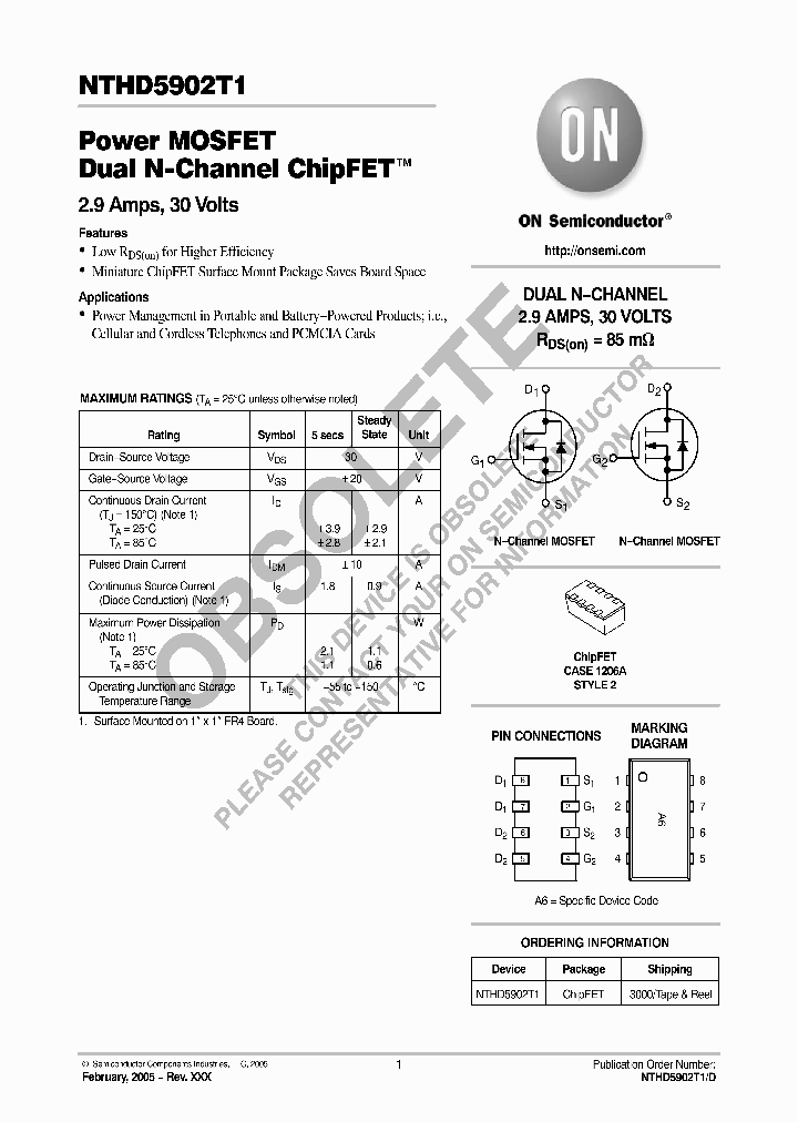 NTHD5902T1_542907.PDF Datasheet