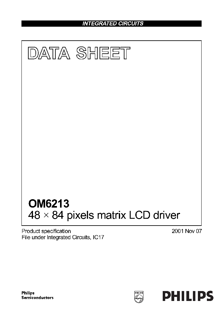 OM6213_519331.PDF Datasheet