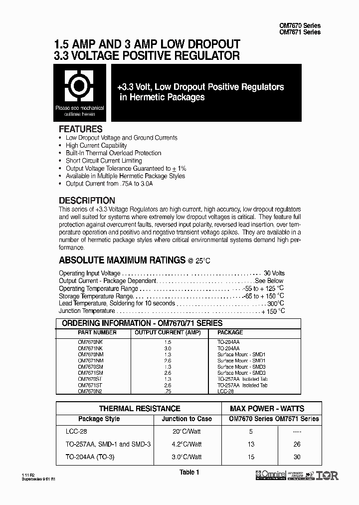 OM7670SM_503319.PDF Datasheet