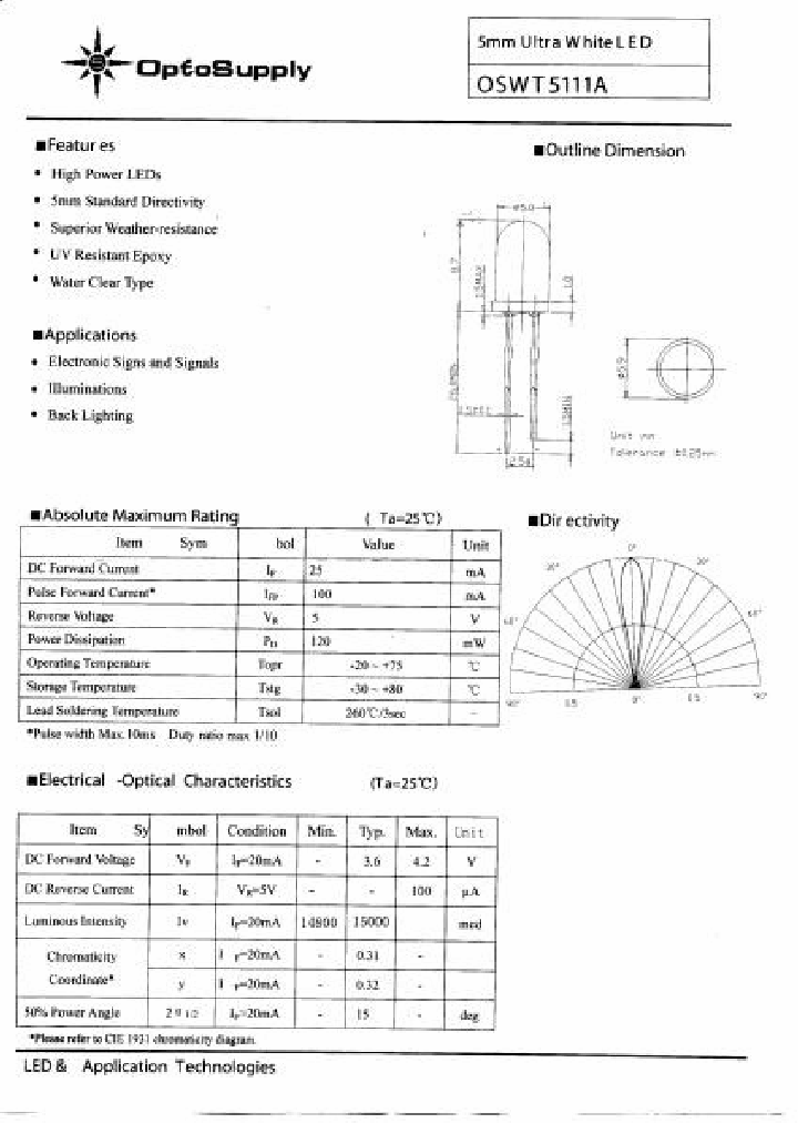 OSWT5111A_509207.PDF Datasheet