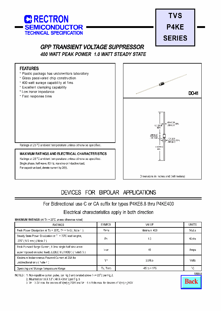 P4KE11_490480.PDF Datasheet