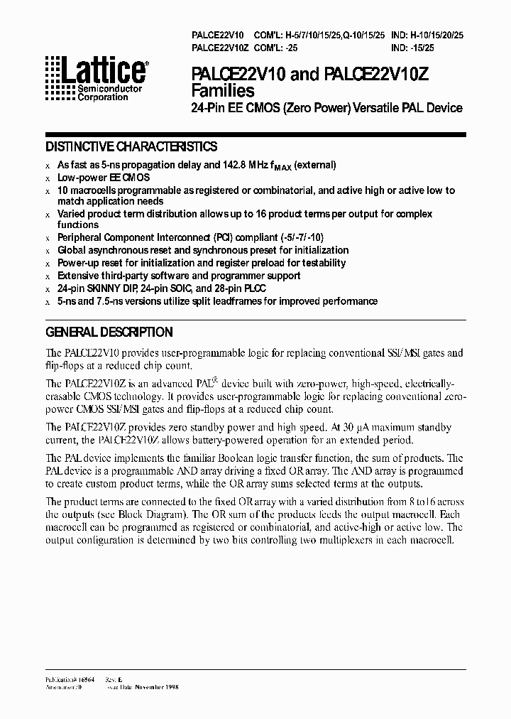 PALCE22V10_520353.PDF Datasheet