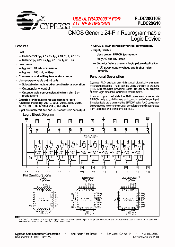PLDC20G10_490180.PDF Datasheet