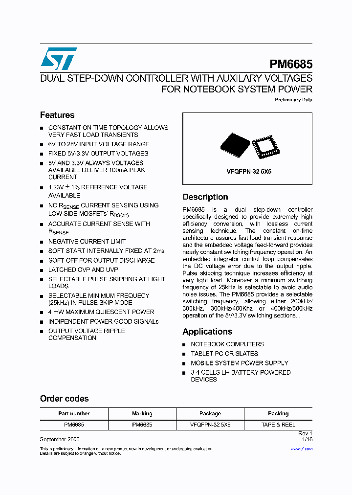 PM6685_508241.PDF Datasheet