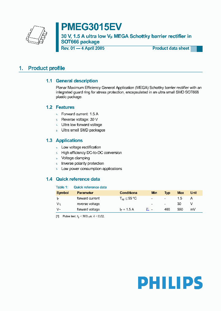 PMEG3015EV_487411.PDF Datasheet