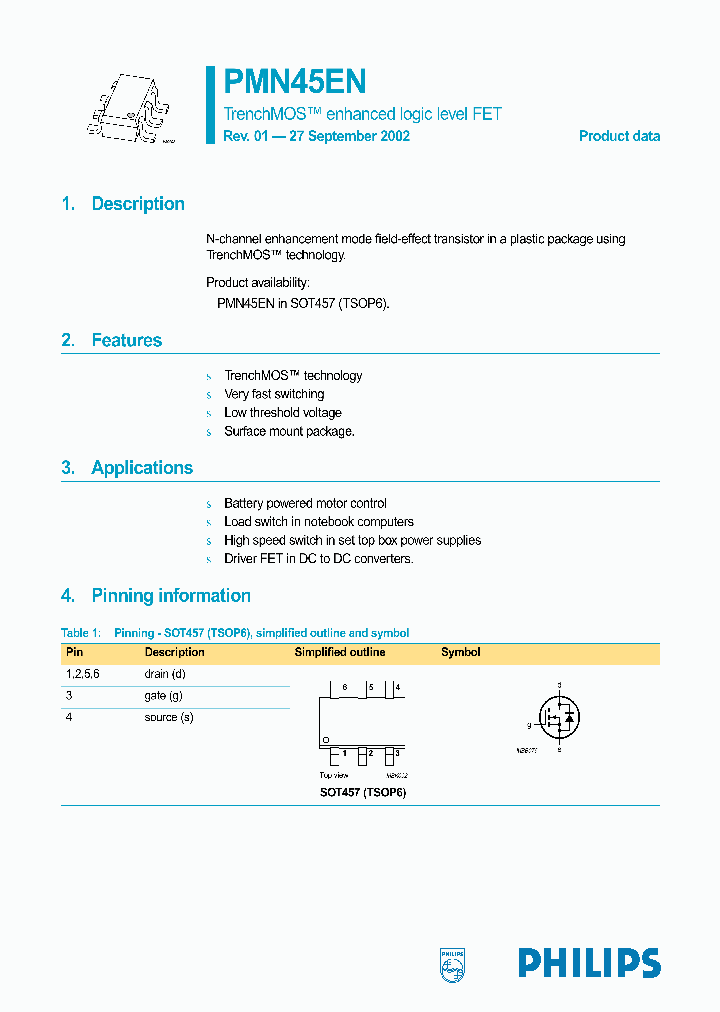 PMN45EN_515419.PDF Datasheet