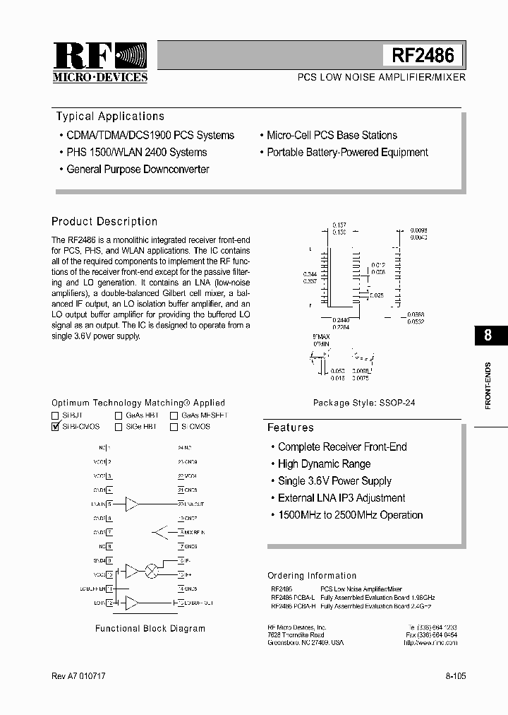 RF2486_517960.PDF Datasheet