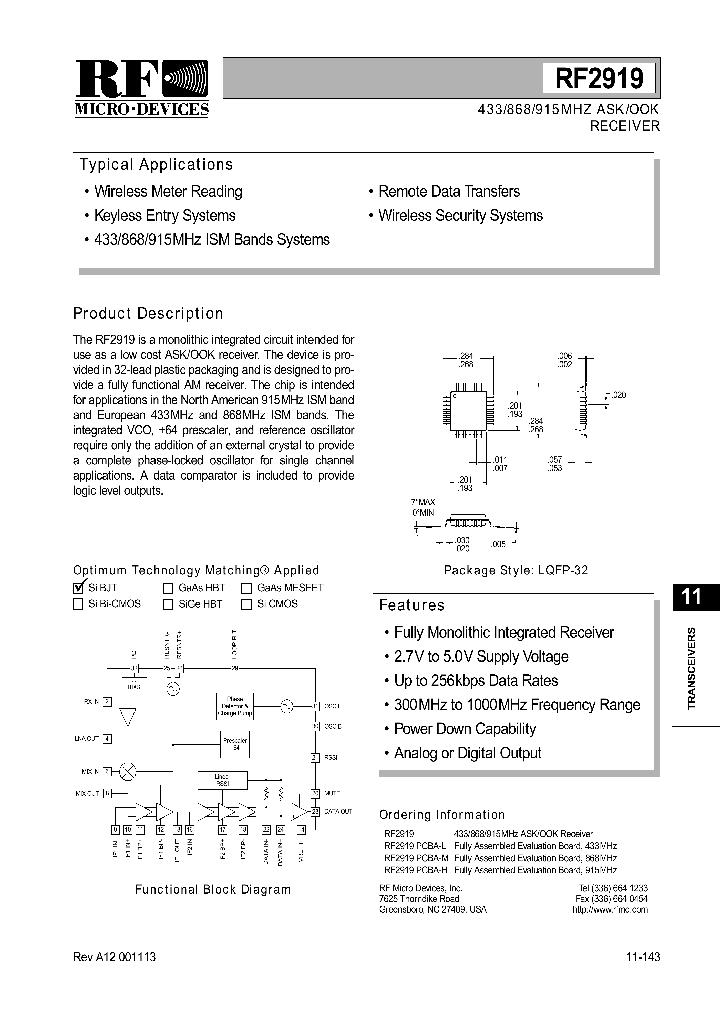 RF2919_488262.PDF Datasheet