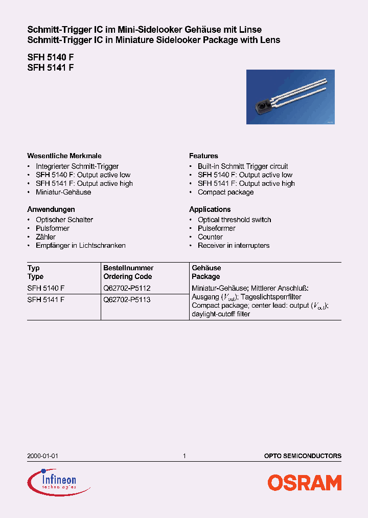 SFH5140F_489609.PDF Datasheet