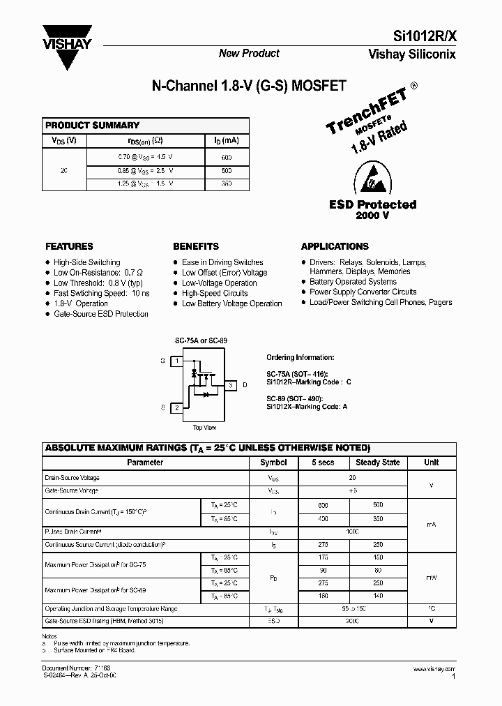 SI1012X_542655.PDF Datasheet