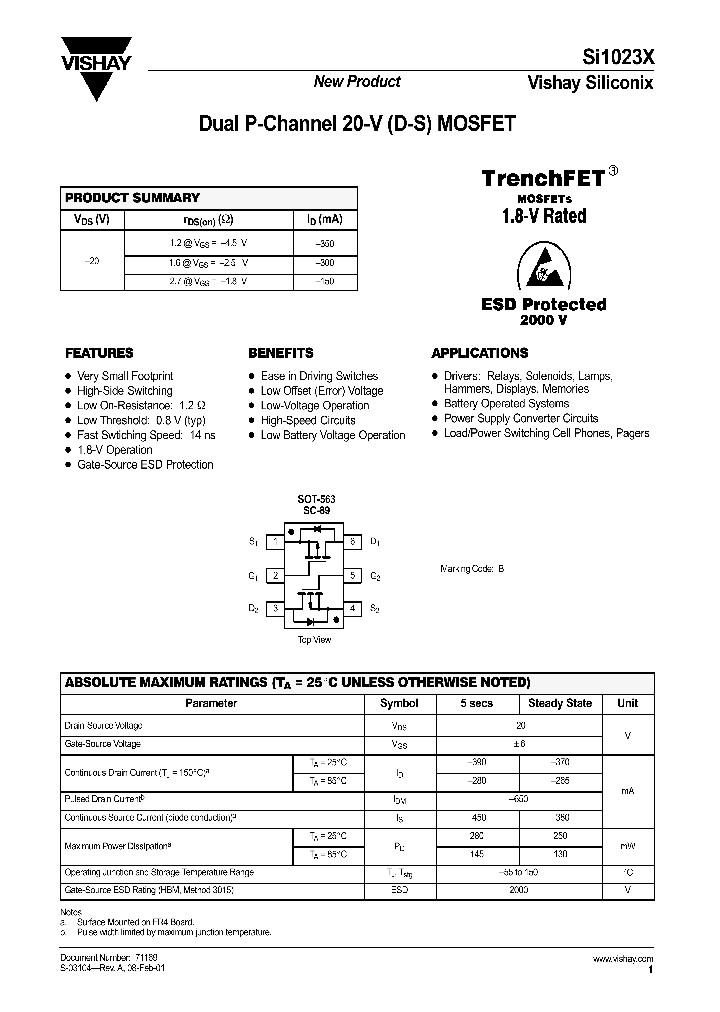 SI1023X_542659.PDF Datasheet
