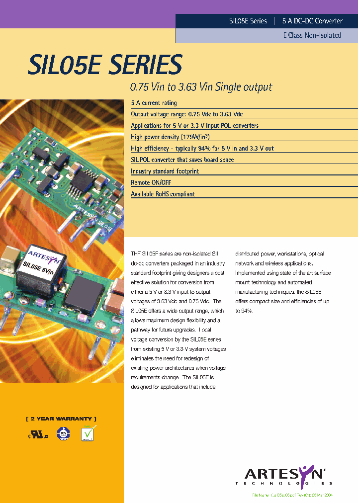 SIL05E_492226.PDF Datasheet