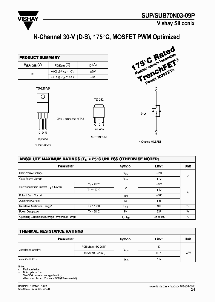 SUP70N03-09P_489727.PDF Datasheet