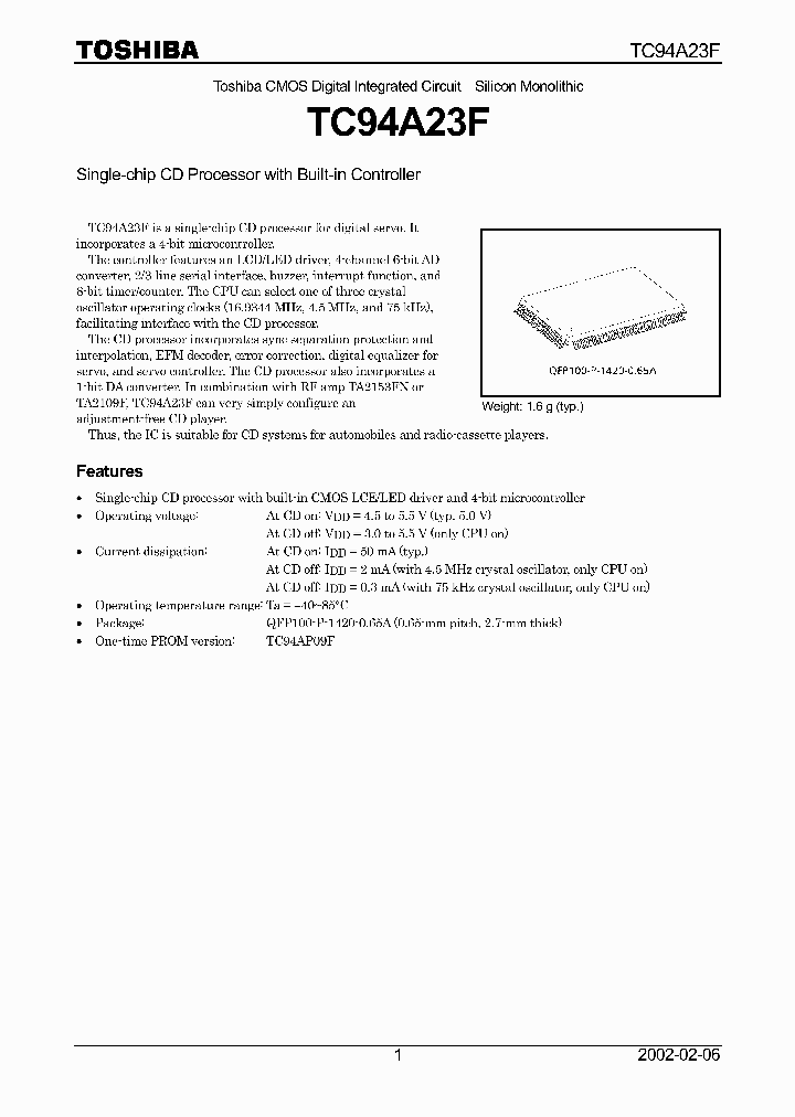 TC74A23F_555306.PDF Datasheet
