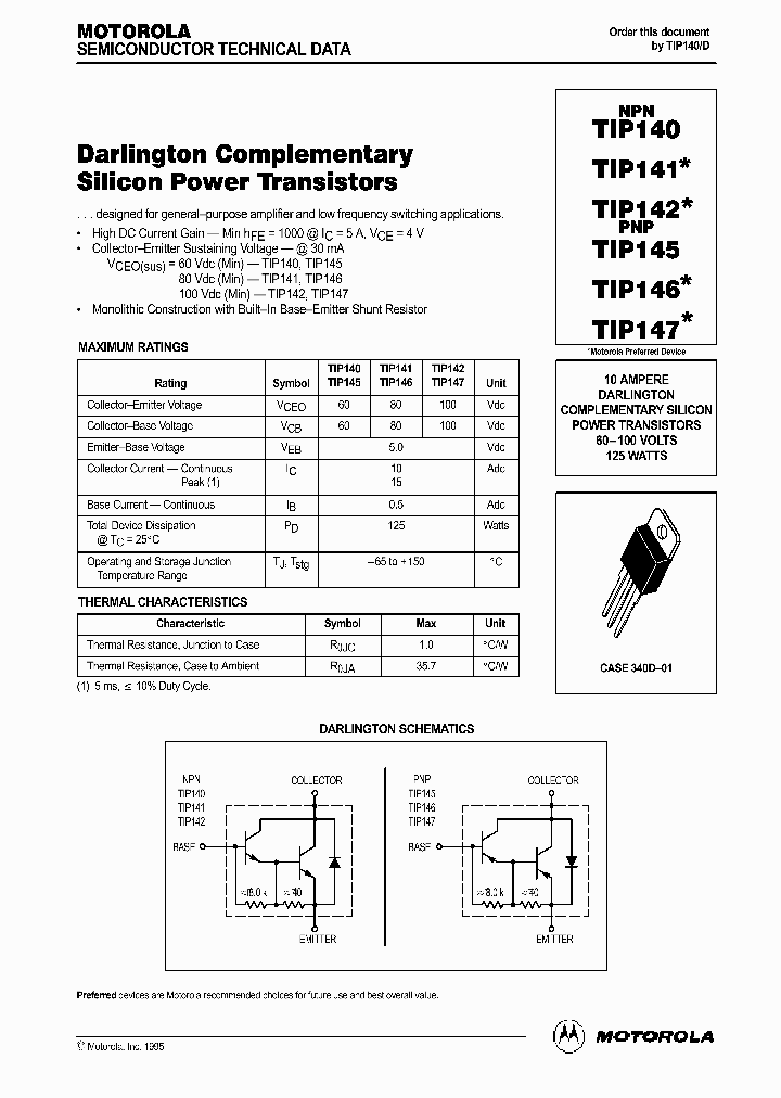 TIP140_550627.PDF Datasheet