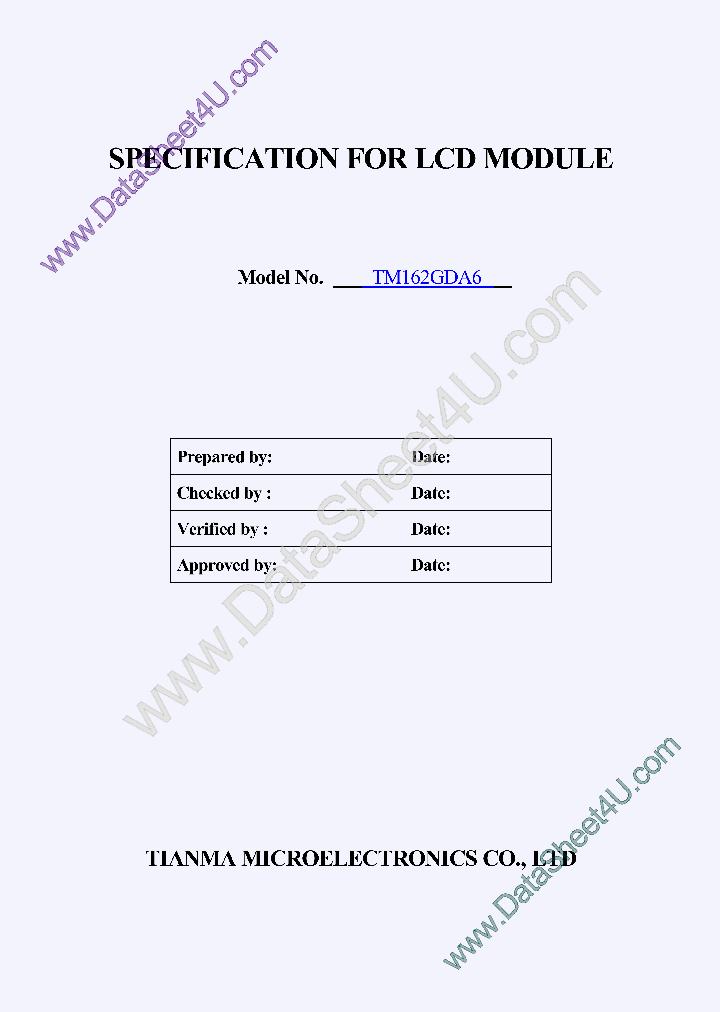 TM162GDA6_558149.PDF Datasheet