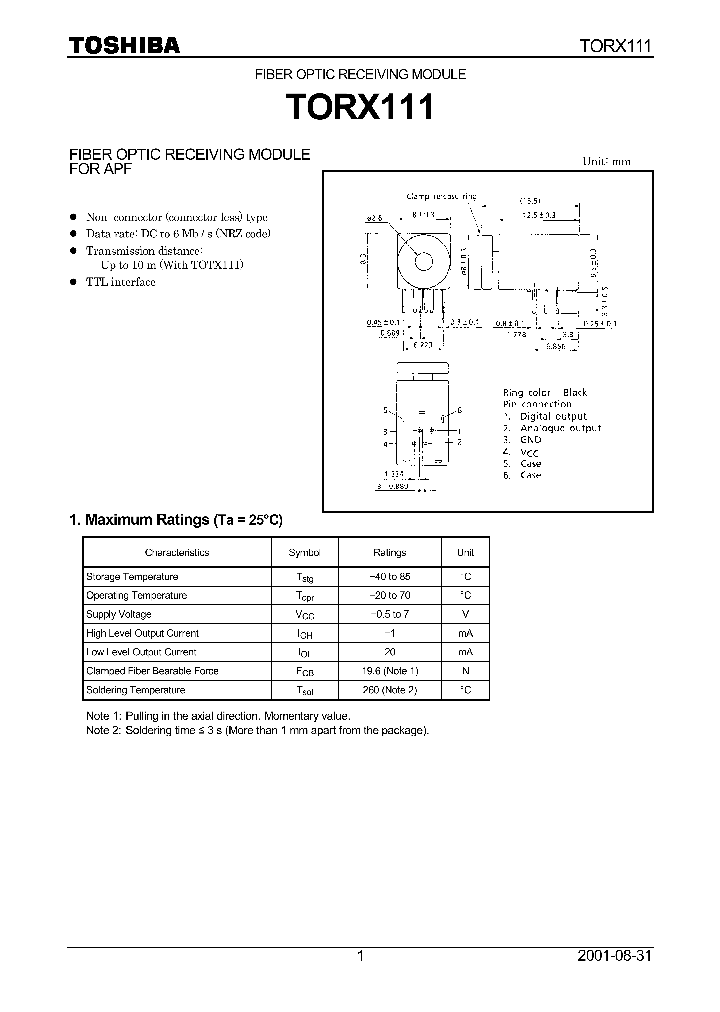 TORX111_545152.PDF Datasheet