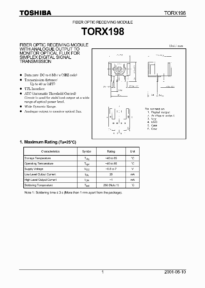 TORX198_526569.PDF Datasheet