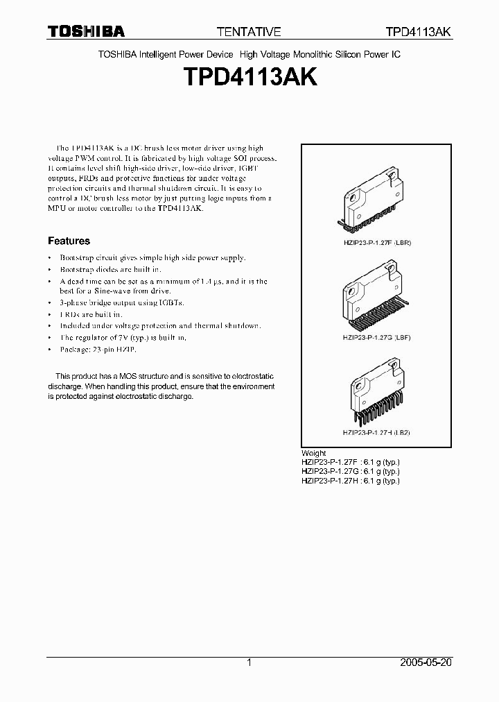 TPD4113AK_519090.PDF Datasheet