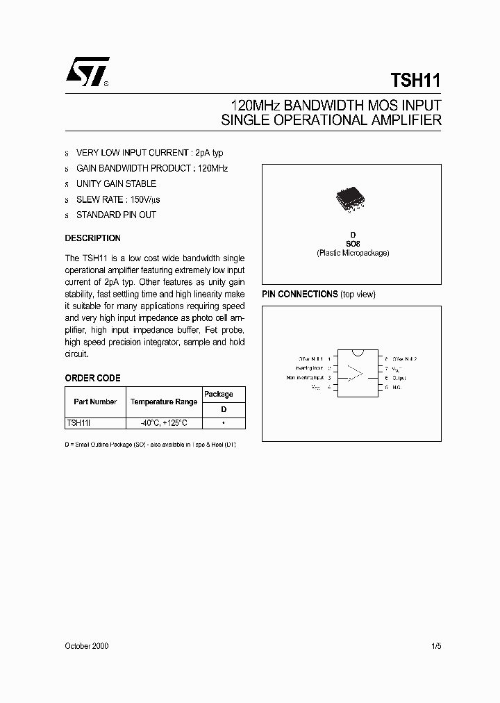 TSH11I_511592.PDF Datasheet