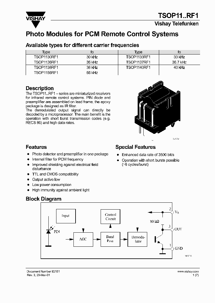 TSOP1130RF1_541364.PDF Datasheet