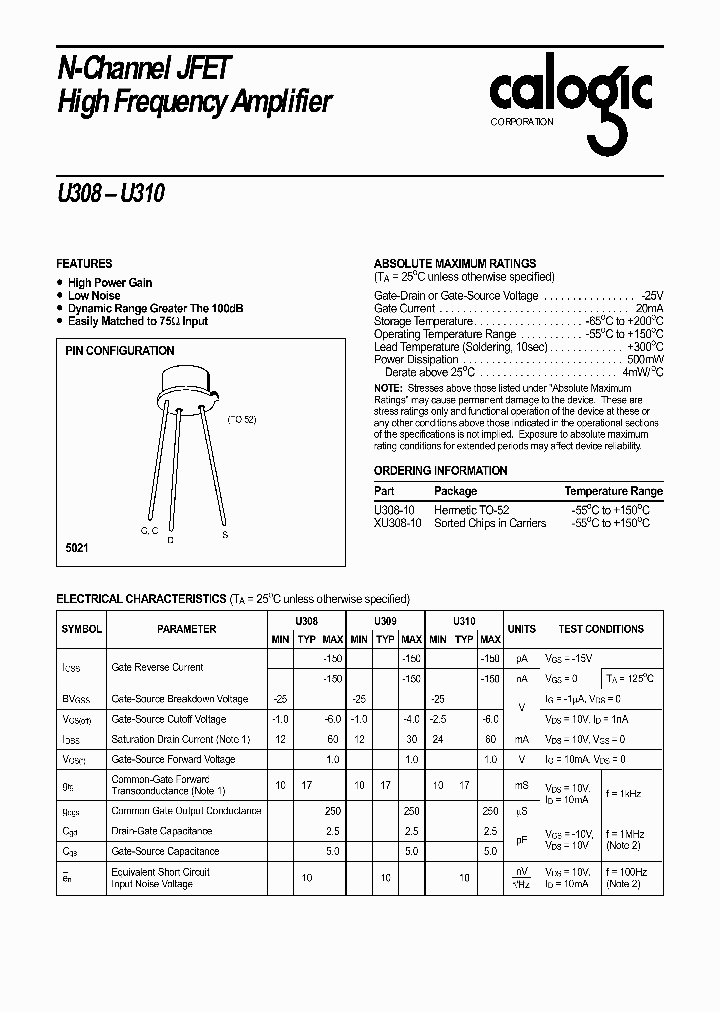 U309_487943.PDF Datasheet