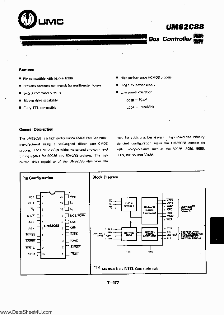 UM82C88_520763.PDF Datasheet