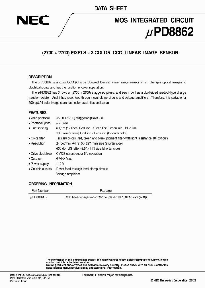 UPD8862_488456.PDF Datasheet