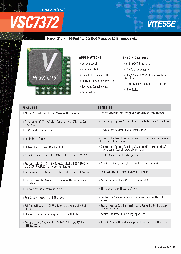 VSC7372_553939.PDF Datasheet