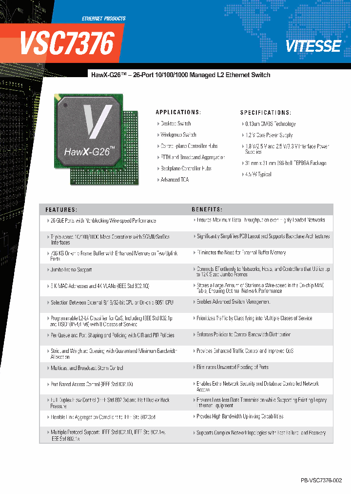 VSC7376_536089.PDF Datasheet