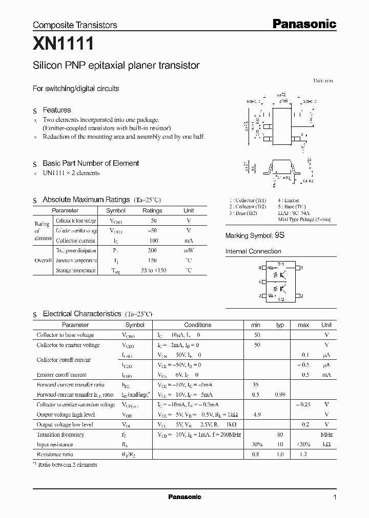 XN1111_522465.PDF Datasheet