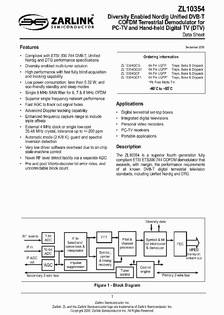 ZL10354_505011.PDF Datasheet
