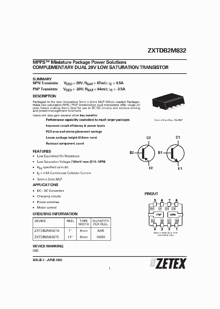 ZXTDB2M832TC_549672.PDF Datasheet