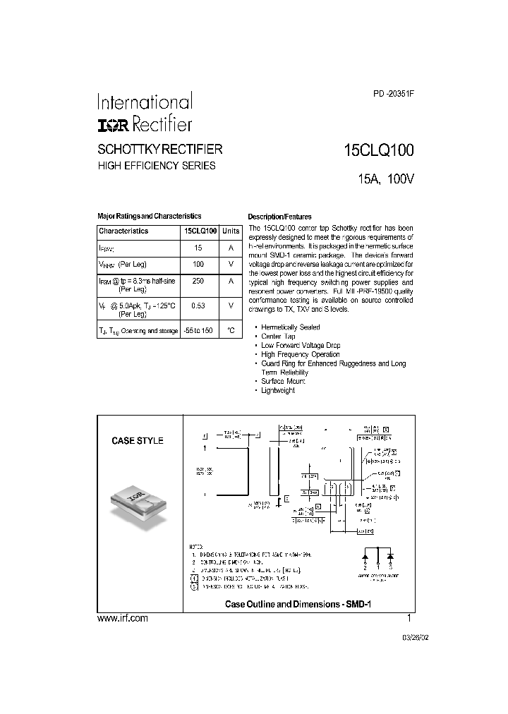 15CLQ100_733001.PDF Datasheet