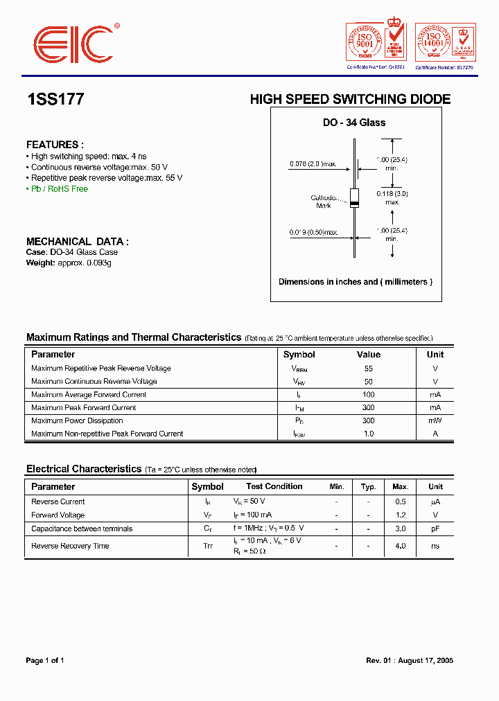 1SS177_632515.PDF Datasheet