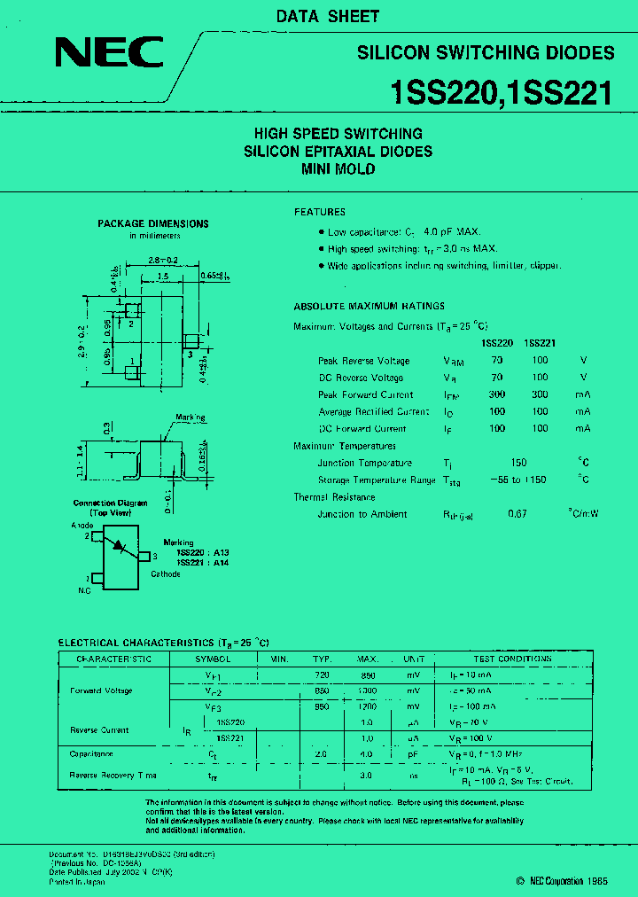 1SS221_714330.PDF Datasheet