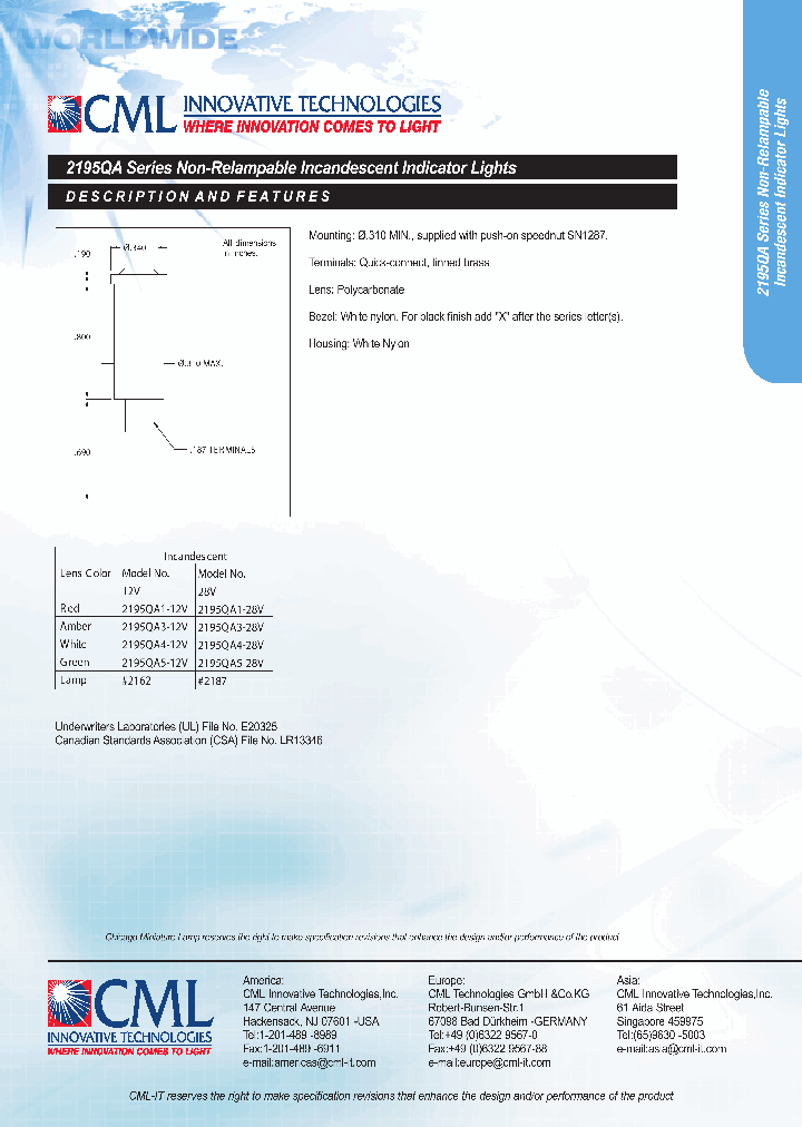 2195QA3-12V_680799.PDF Datasheet