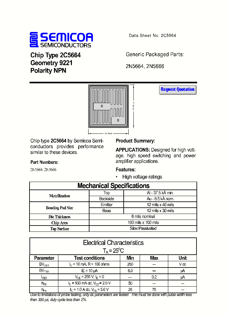 2C5664_261058.PDF Datasheet