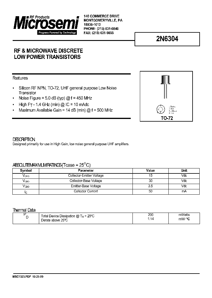 2N6304_709182.PDF Datasheet