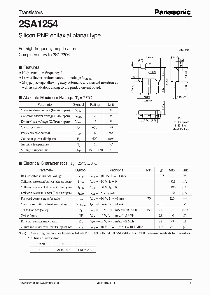 2SA1254_758010.PDF Datasheet